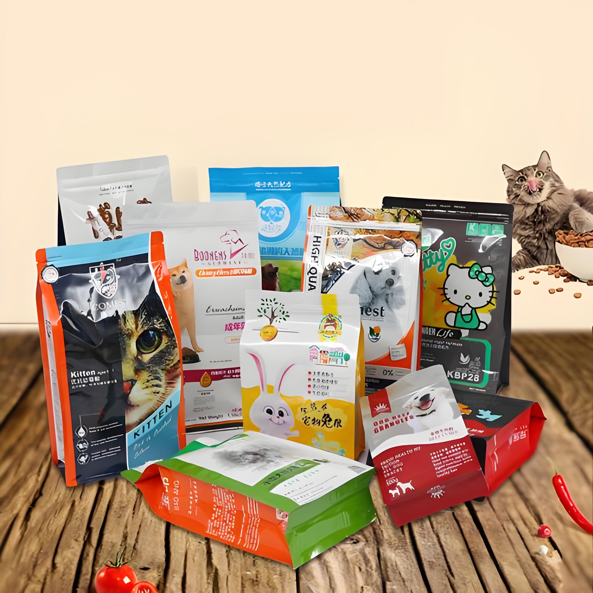 延安市复合塑料包装袋猫粮狗粮猫砂袋 - 价格